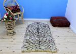 Small Rug - Moroccan Handwoven Vintage Style 2x5 ft (169x76)