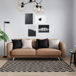 Custom Rug - checkered rug - Dames