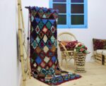 Small Rug - Moroccan Vintage Berber Boho Natural 2x5 Carpet