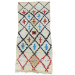 Small Rug – Handwoven Moroccan Vintage Style (195 x 81 cm)