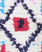 Small Rug – Handwoven Moroccan Vintage Style (195 x 81 cm)
