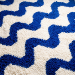 Custom Rug - Unique Moroccan Handmade Rug, Blue Carpet