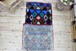 Small Rug - Moroccan Vintage Berber Boho Natural 2x5 Carpet