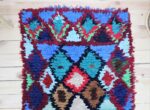 Small Rug - Moroccan Vintage Berber Boho Natural 2x5 Carpet