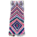 Small Rug - Handwoven Moroccan Vintage 193x74 cm (2x5.5 ft)