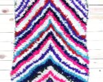 Small Rug - Handwoven Moroccan Vintage 193x74 cm (2x5.5 ft)