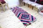 Small Rug - Handwoven Moroccan Vintage 193x74 cm (2x5.5 ft)