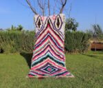 Small Rug - Handwoven Moroccan Vintage 193x74 cm (2x5.5 ft)
