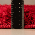 Custom Rug - Handmade Red Rug, Customizable Berber Carpet