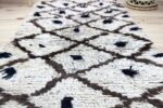 Small Rug - Handwoven Moroccan Vintage 179x72 cm (2x4.5 ft)