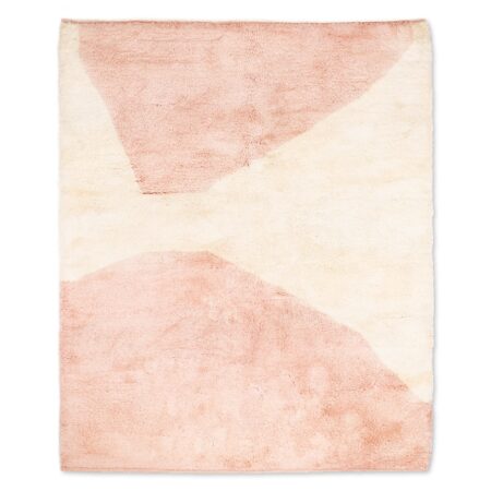 Custom Rug - Handmade Pink Custom rug