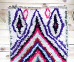 Small Rug - Handwoven Moroccan Vintage 193x74 cm (2x5.5 ft)
