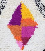 Small Rug - Moroccan Handwoven Vintage Style, 2x7 ft (218x83 cm)