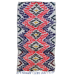 Small rug - Handmade Carpet - Vibrant Colors (169 x 80 cm)