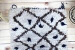 Small Rug - Handwoven Moroccan Vintage 179x72 cm (2x4.5 ft)