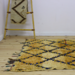 Vintage Rug – Authentic Moroccan Beni Ourain Rug - Handmade Wool Berber Carpet (8x5) - 256 x 162 cm - Perfect for Boho & Modern Interiors