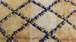 Vintage Rug – Authentic Moroccan Beni Ourain Rug - Handmade Wool Berber Carpet (8x5) - 256 x 162 cm - Perfect for Boho & Modern Interiors