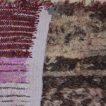 Vintage Rug 169 x 106 cm - Handwoven Berber Carpet with Geometric Patterns - Perfect for Boho & Modern Interiors