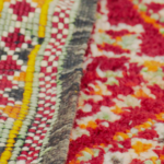 Vintage Rug – Stunning Handmade Antique Red Carpet, Moroccan Style, Large Area Rug 309 x 186 cm (10' x 6')