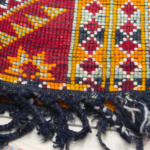 Vintage Rug – Stunning Handmade Antique Red Carpet, Moroccan Style, Large Area Rug 309 x 186 cm (10' x 6')