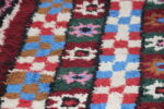 Vintage Rug – Moroccan Rug 210 x 148 cm - Colorful Handmade Berber Carpet - Perfect for Boho & Modern Interiors
