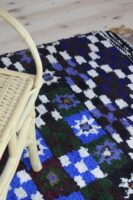 Vintage Rug – Moroccan Rug 210 x 148 cm - Colorful Handmade Berber Carpet - Perfect for Boho & Modern Interiors