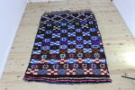 Vintage Rug – Moroccan Rug 210 x 148 cm - Colorful Handmade Berber Carpet - Perfect for Boho & Modern Interiors